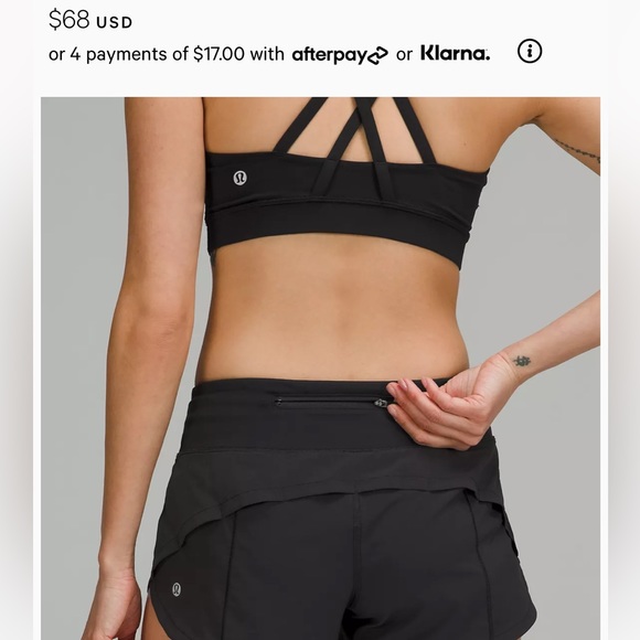 NWOT Lululemon Shorts - Picture 3 of 5